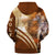 Native American Brown Moon Wolf 3D Hoodie LT10 - Wonder Print Shop