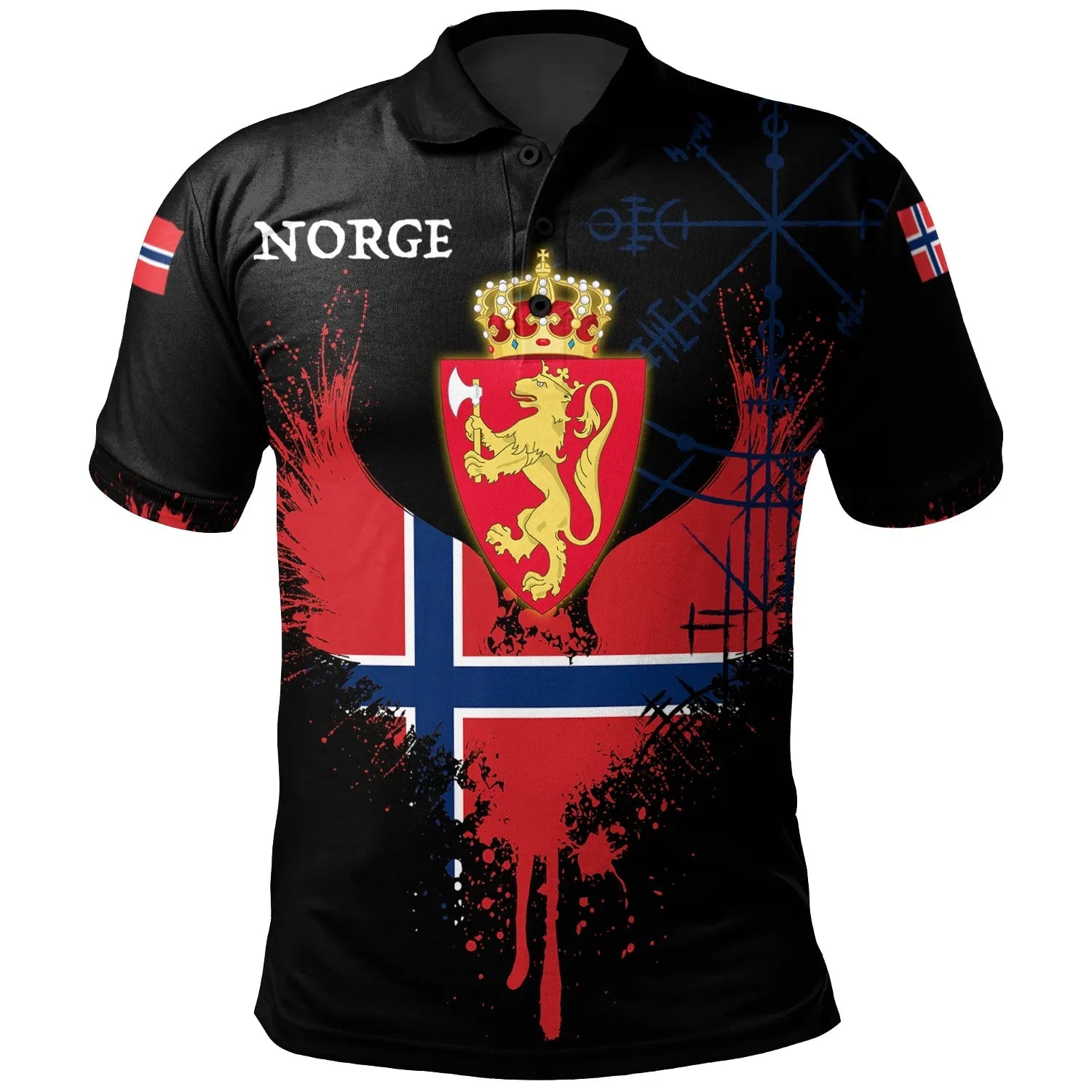 Norway Polo Shirt Wings Of Norway RLT7 - Wonder Print Shop