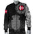 Viking Bomber Jacket Denmark Coat Of Arms RLT13 - Wonder Print Shop