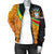 Guyana Womens Bomber Jacket - Guyana Coat of Arms and Jaguar Patterns RLT8 - Wonder Print Shop