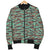 Army Guyana Tiger Stripe Camouflage Seamless Womens Bomber Jacket RLT8 - Wonder Print Shop