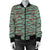 Army Guyana Tiger Stripe Camouflage Seamless Womens Bomber Jacket RLT8 - Wonder Print Shop