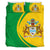 Guyana Flag Coat of Arms Bedding Set Circle RLT8 - Wonder Print Shop