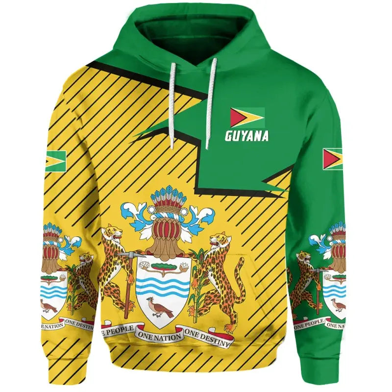 Guyana Hoodie HOME RLT8 - Wonder Print Shop