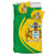 Guyana Flag Coat of Arms Bedding Set Circle RLT8 - Wonder Print Shop