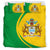 Guyana Flag Coat of Arms Bedding Set Circle RLT8 - Wonder Print Shop