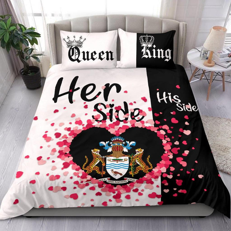 Guyana Bedding Set Couple King/Queen Her Side/His Side RLT8 - Wonder Print Shop