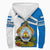 Honduras Sherpa Hoodie - Flag and Coat of Arms RLT8 - Wonder Print Shop