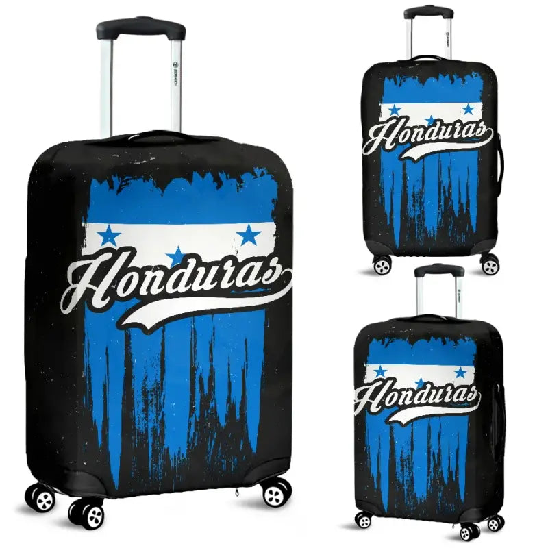 Honduras Luggage Cover - Retro Honduras Flag RLT8 - Wonder Print Shop