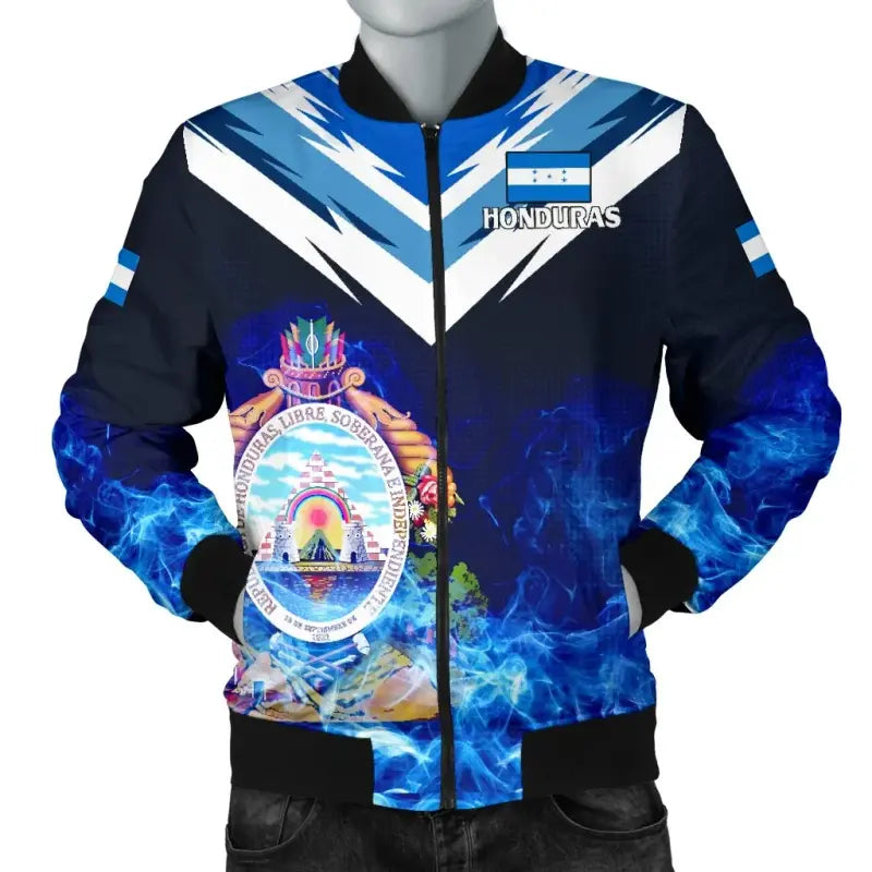 Honduras Mens Bomber Jacket New Release RLT8 - Wonder Print Shop