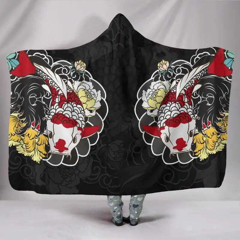 best-koi-fish-hooded-blanket