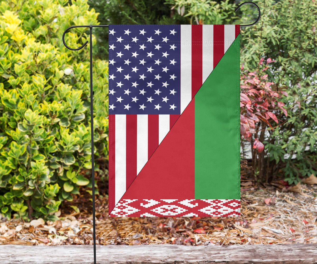 US Flag with Belarus Flag RLT6 - Wonder Print Shop