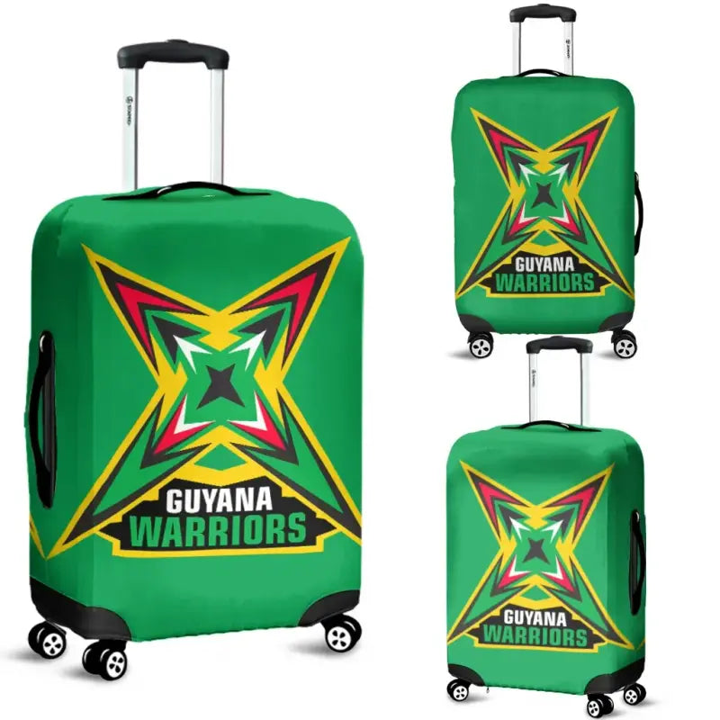 Guyana Luggage Covers Flag Warriors RLT8 - Wonder Print Shop