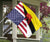 US Flag with Brunei Flag RLT7 - Wonder Print Shop