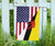 US Flag with Brunei Flag RLT7 - Wonder Print Shop