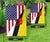 US Flag with Brunei Flag RLT7 - Wonder Print Shop