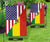 US Flag with Bolivia Flag RLT6 - Wonder Print Shop