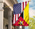 US Flag with Mozambique Flag RLT7 - Wonder Print Shop