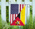 US Flag with Mozambique Flag RLT7 - Wonder Print Shop