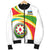 Azerbaijan (White) N Flag Mens Bomber Jacket RLT8 - Wonder Print Shop