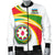 Azerbaijan (White) N Flag Mens Bomber Jacket RLT8 - Wonder Print Shop