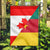 Canada Flag With Cameroon Flag RLT7 - Wonder Print Shop