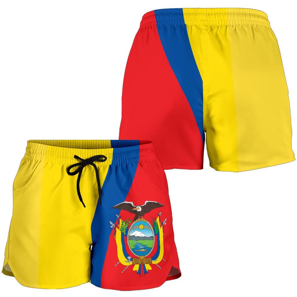 ecuador-n-flag-womens-shorts