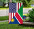 US Flag with Namibia Flag RLT7 - Wonder Print Shop