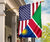 US Flag with Namibia Flag RLT7 - Wonder Print Shop