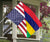 US Flag with Mauritius Flag RLT13 - Wonder Print Shop