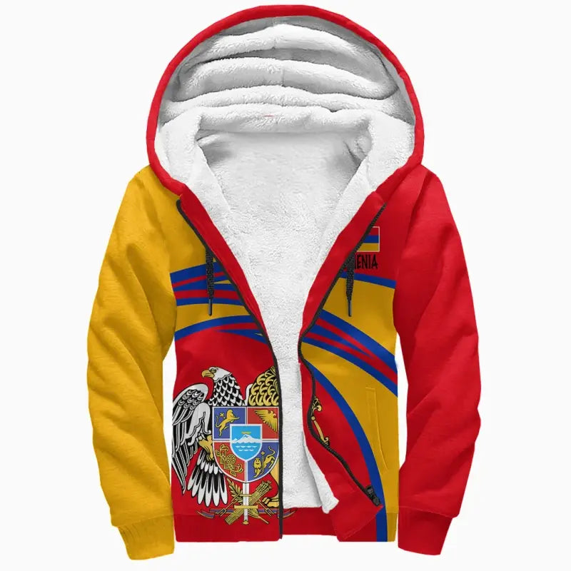 Armenia Sherpa Hoodie RLT8 - Wonder Print Shop