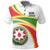 Azerbaijan (White) N Flag Polo Shirt RLT8 - Wonder Print Shop