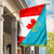 Canada Flag With Kazakhstan Flag RLT8 - Wonder Print Shop