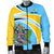 Saint Lucia Men's Bomber Jacket N Flag RLT6 - Wonder Print Shop