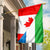 Canada Flag With Sierra Leone Flag RLT7 - Wonder Print Shop