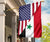 US Flag with Syria Flag RLT6 - Wonder Print Shop