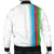 Azerbaijan Bomber Jacket United Flag (White) RLT8 - Wonder Print Shop