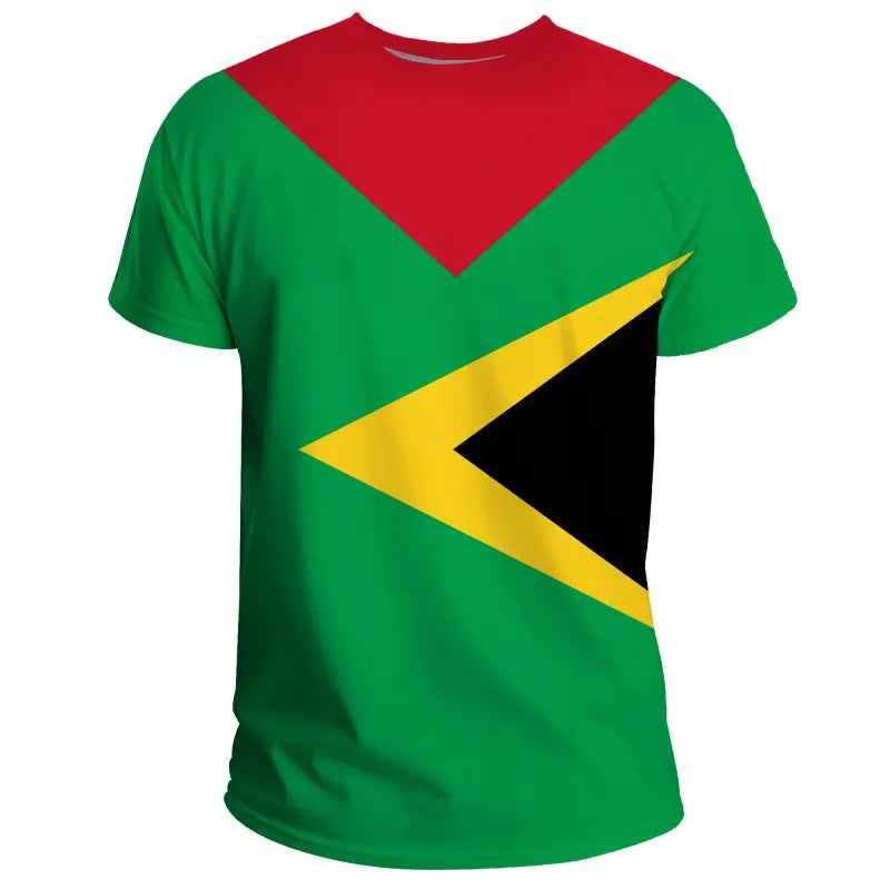 Guyana T Shirt Babarian (Green) RLT8 - Wonder Print Shop