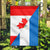 Canada Flag With Nicaragua Flag RLT8 - Wonder Print Shop