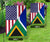 Us Flag With South Africa Flag RLT8 - Wonder Print Shop