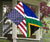 Us Flag With South Africa Flag RLT8 - Wonder Print Shop