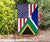 Us Flag With South Africa Flag RLT8 - Wonder Print Shop