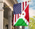 US Flag with Burundi Flag RLT7 - Wonder Print Shop