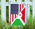 US Flag with Burundi Flag RLT7 - Wonder Print Shop