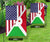 US Flag with Burundi Flag RLT7 - Wonder Print Shop