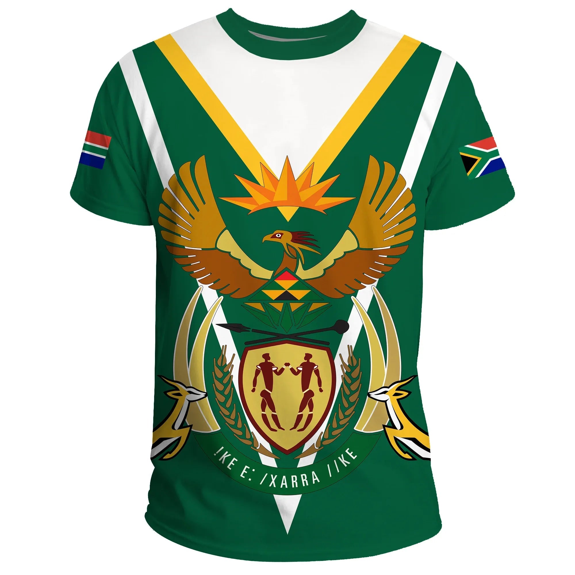 South Africa T Shirt Coat Of Arms RLT8 - Wonder Print Shop