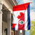 Canada Flag With Costa Rica Flag RLT13 - Wonder Print Shop