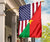 US Flag with Burkina Faso Flag RLT7 - Wonder Print Shop