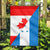 Canada Flag With Honduras Flag RLT8 - Wonder Print Shop