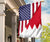 US Flag with Bahrain Flag RLT8 - Wonder Print Shop